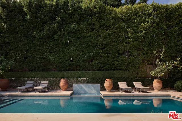 a view of a bench in the roof