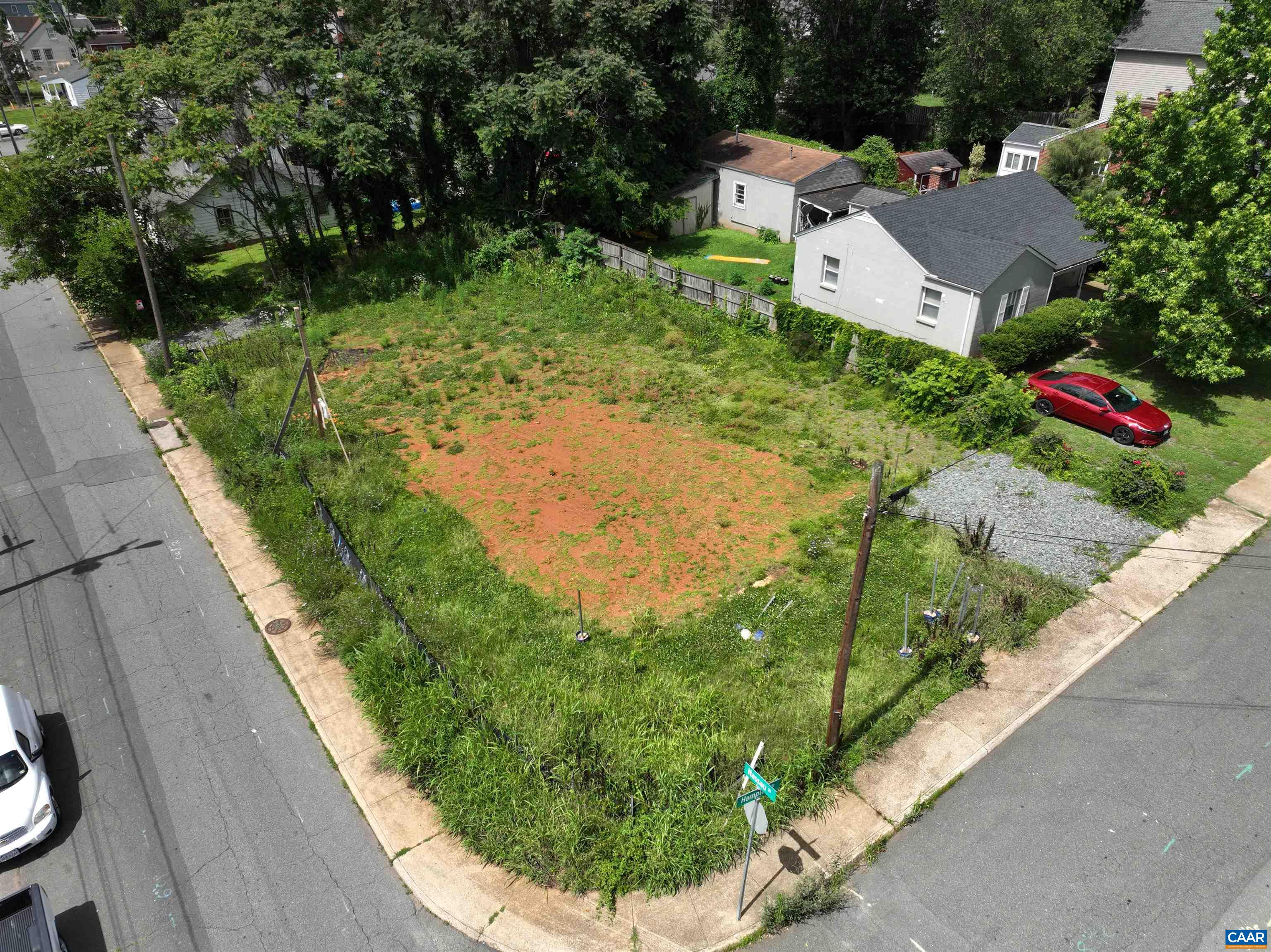1418 Hampton Street Charlottesville, VA 22902 - Photo 13 of 27 a view of a garden with an houses