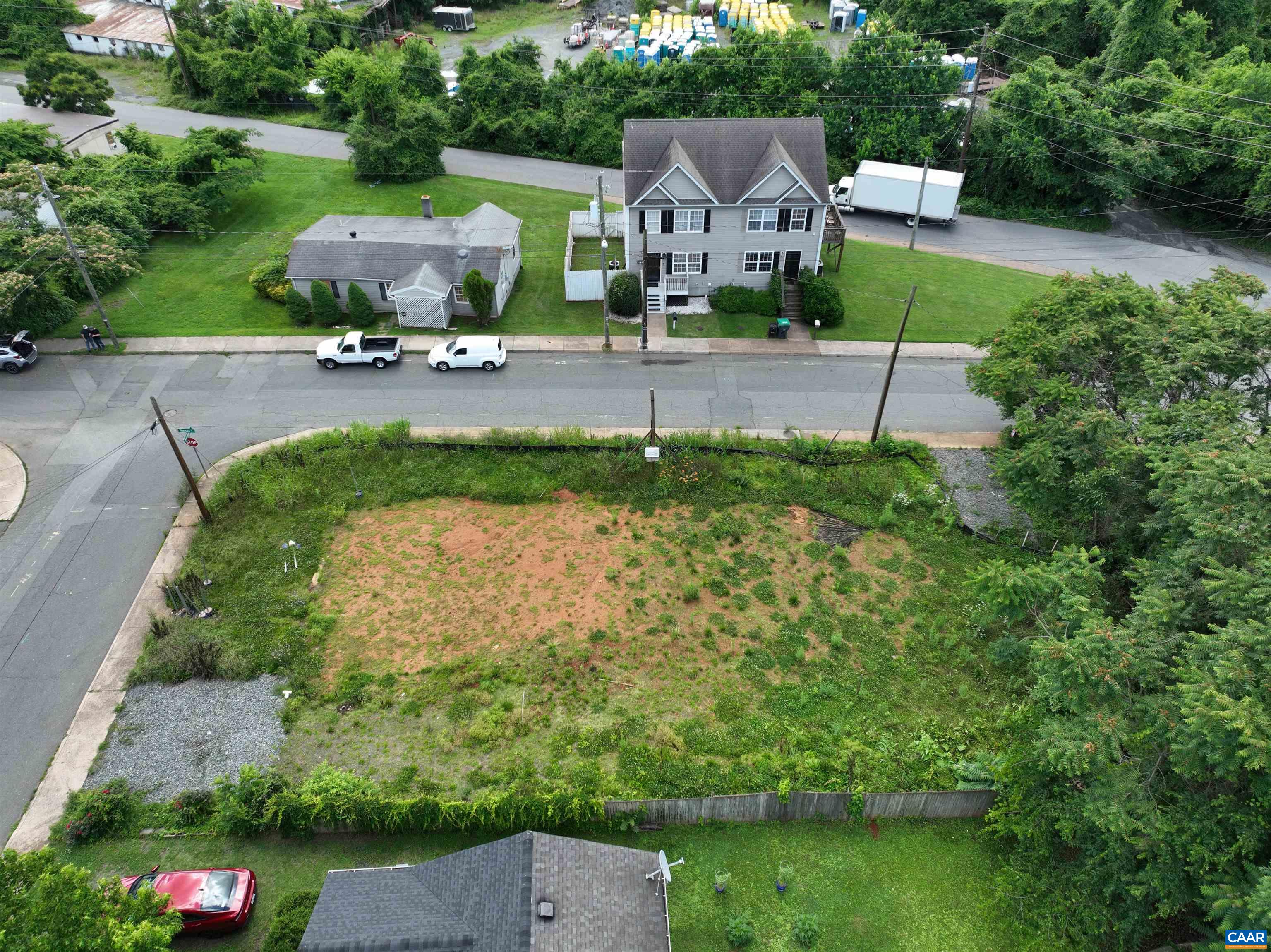 1418 Hampton Street Charlottesville, VA 22902 - Photo 3 of 27 an aerial view of a house with a yard basket ball court and outdoor seating