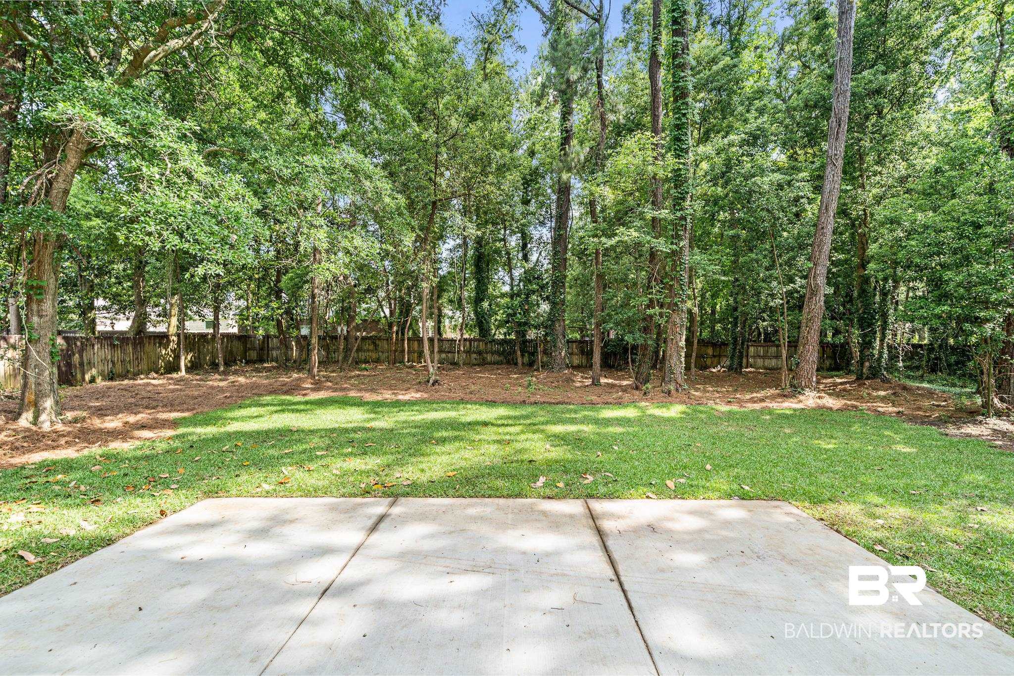 503 Oak Ridge Court West Daphne, AL 36526 - Photo 39 of 41 Patio w Private Backyard