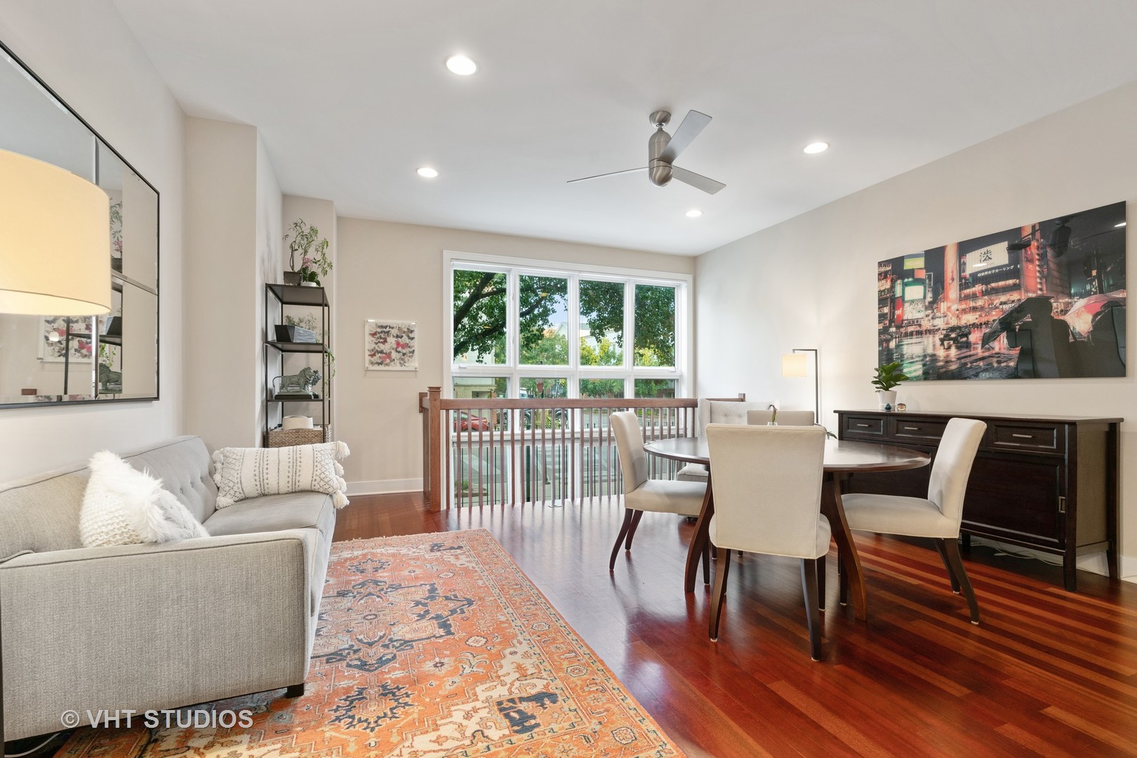 Undisclosed Address Chicago, IL 60622 - Photo 4 of 25 a living room with furniture and a wooden floor