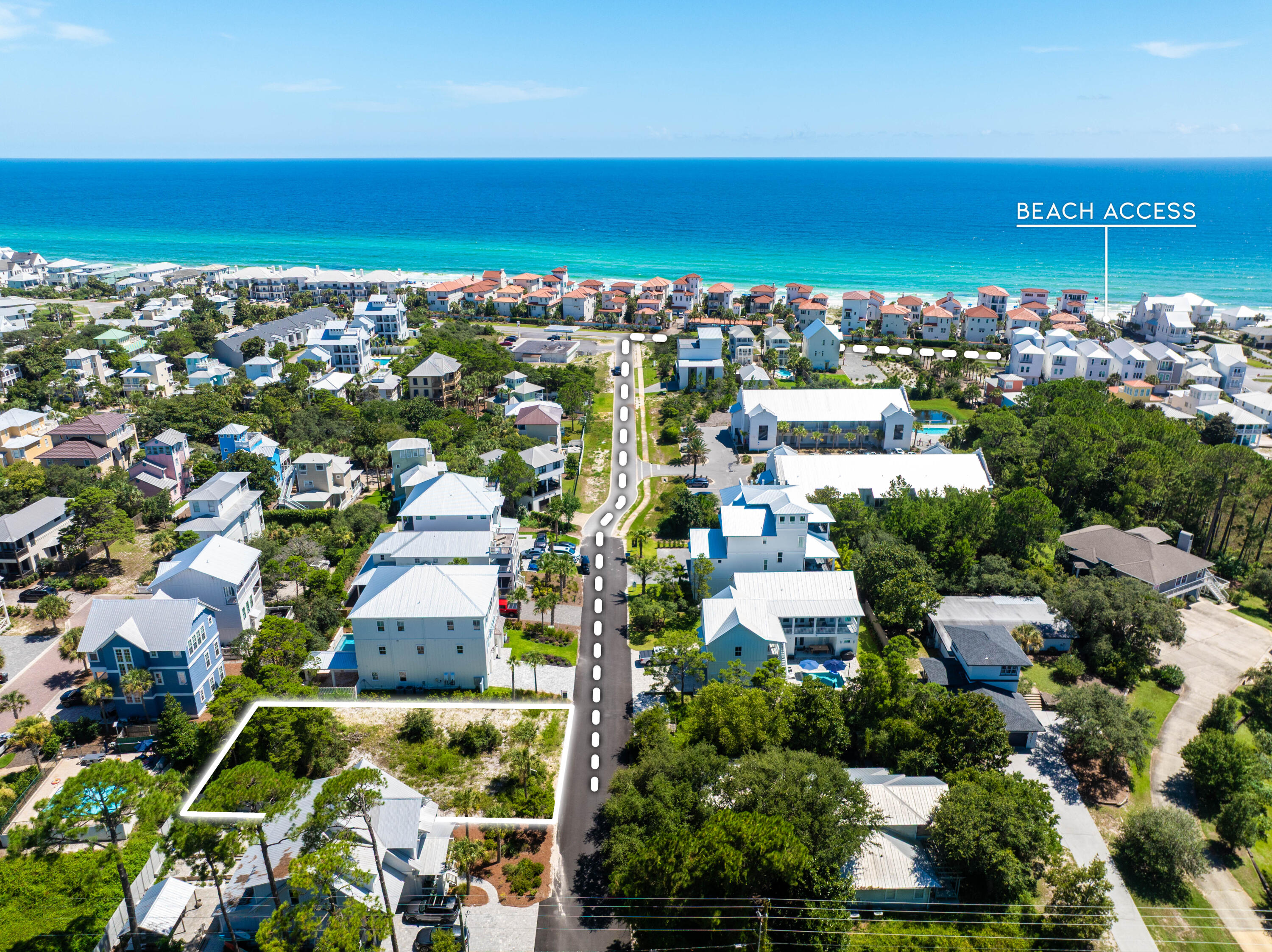 Lot 2 Marthas Lane Santa Rosa Beach, FL 32459 - Photo 2 of 13 Convenient Beach Access