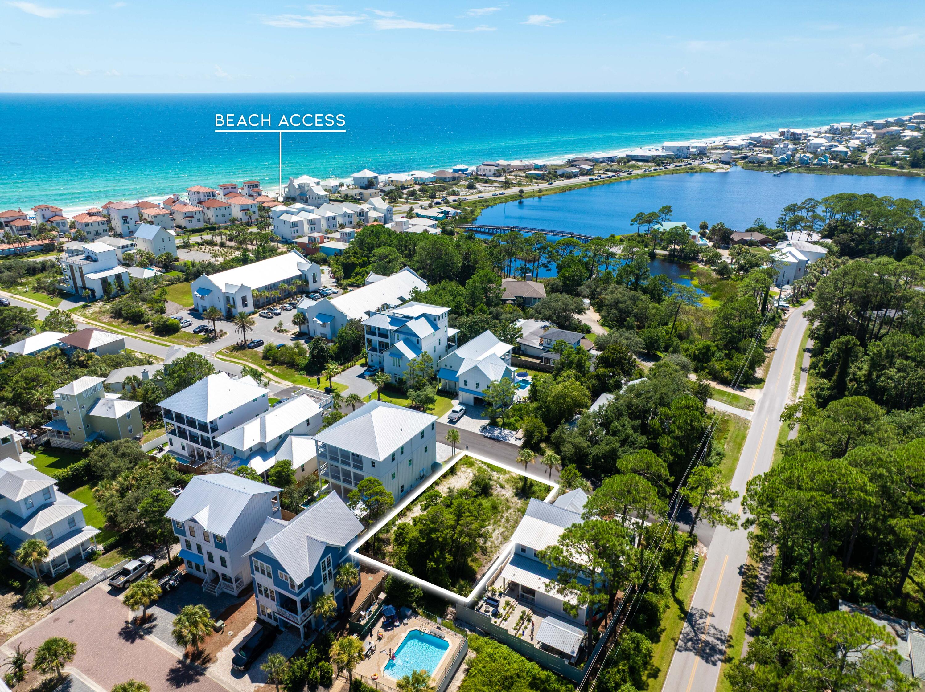 Lot 2 Marthas Lane Santa Rosa Beach, FL 32459 - Photo 4 of 13 Convenient Beach Access