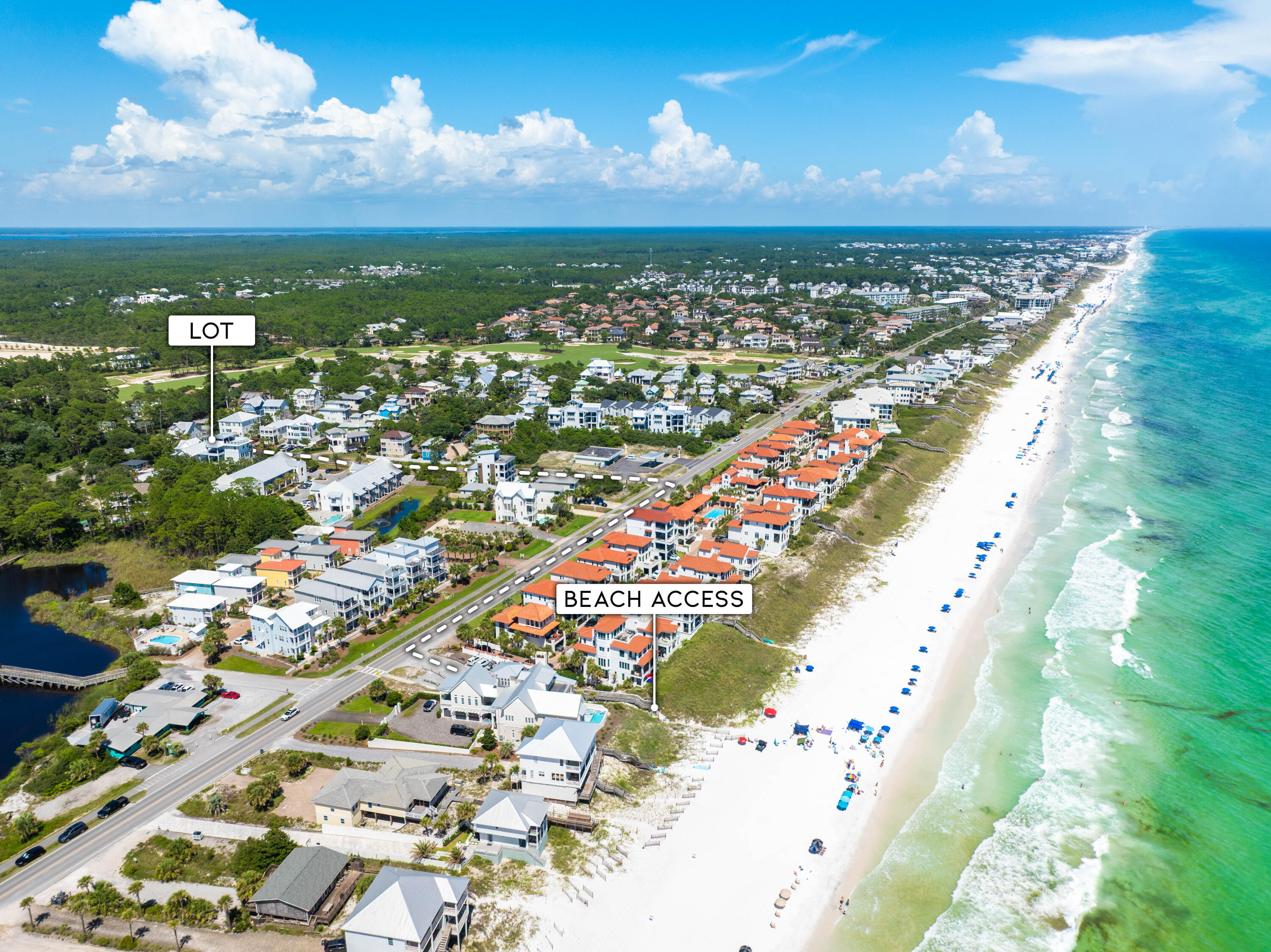 Lot 2 Marthas Lane Santa Rosa Beach, FL 32459 - Photo 6 of 13 Convenient Beach Access