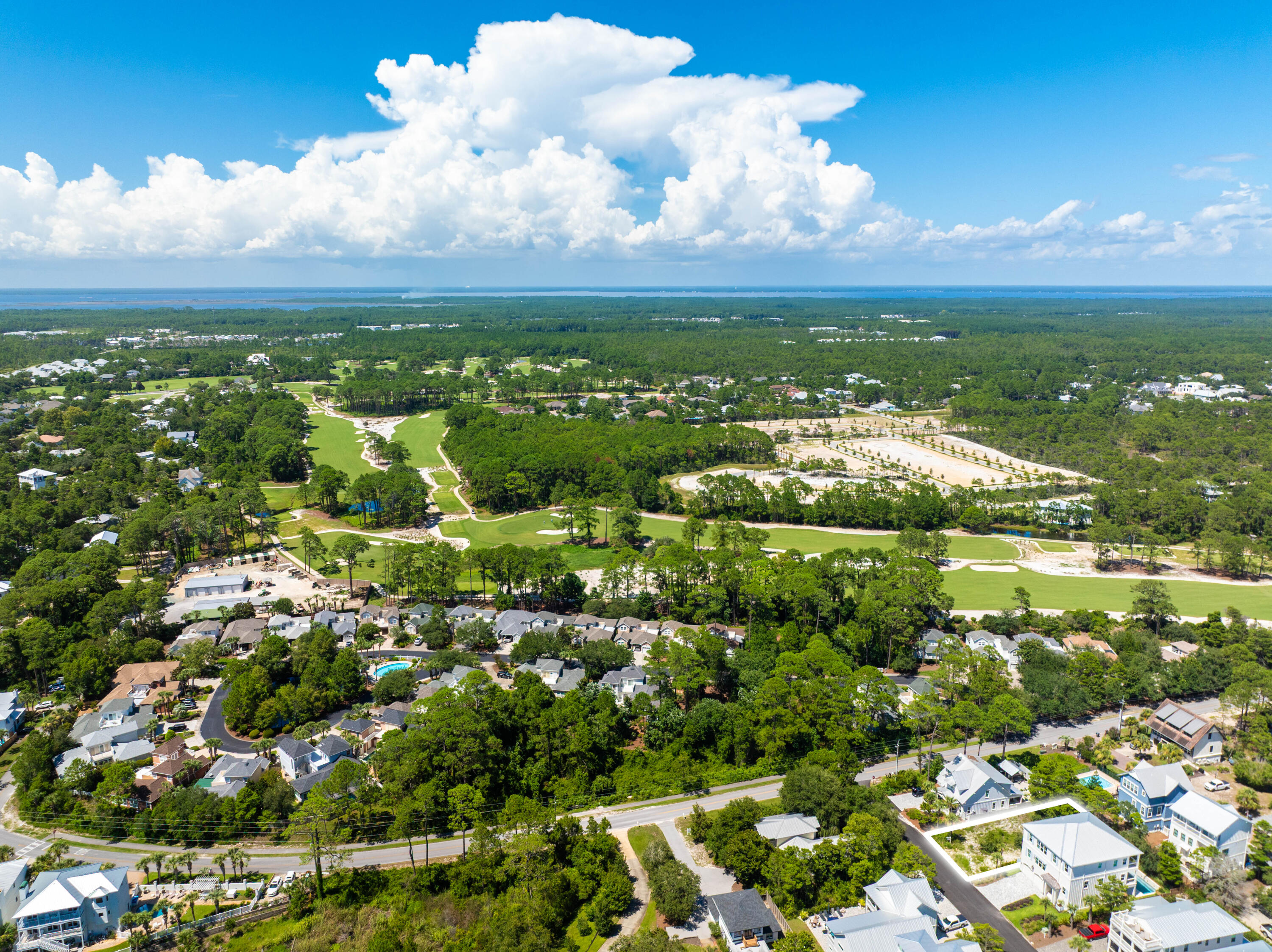 Lot 2 Marthas Lane Santa Rosa Beach, FL 32459 - Photo 8 of 13 Aerial Facing North
