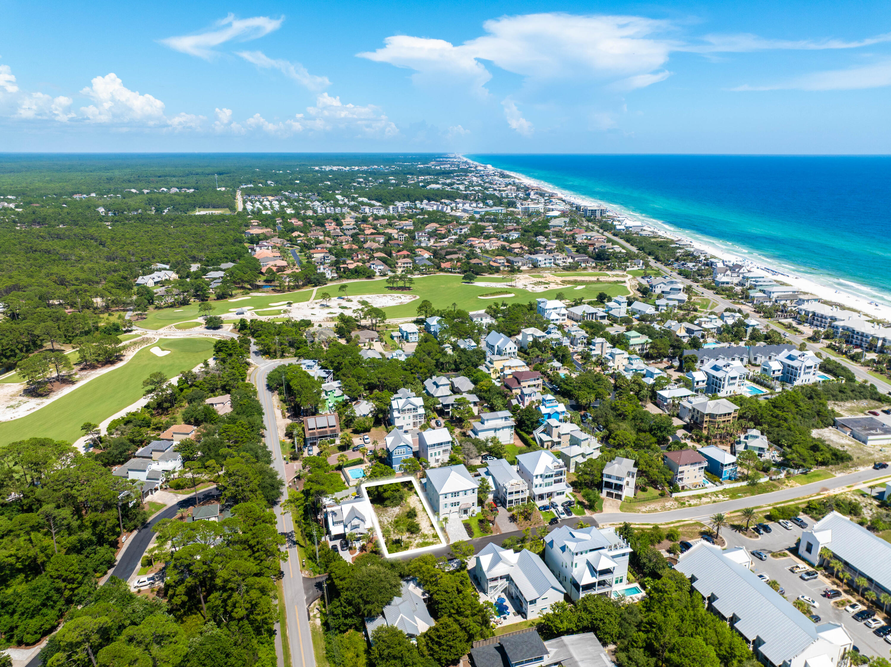 Lot 2 Marthas Lane Santa Rosa Beach, FL 32459 - Photo 10 of 13 Aerial Facing East