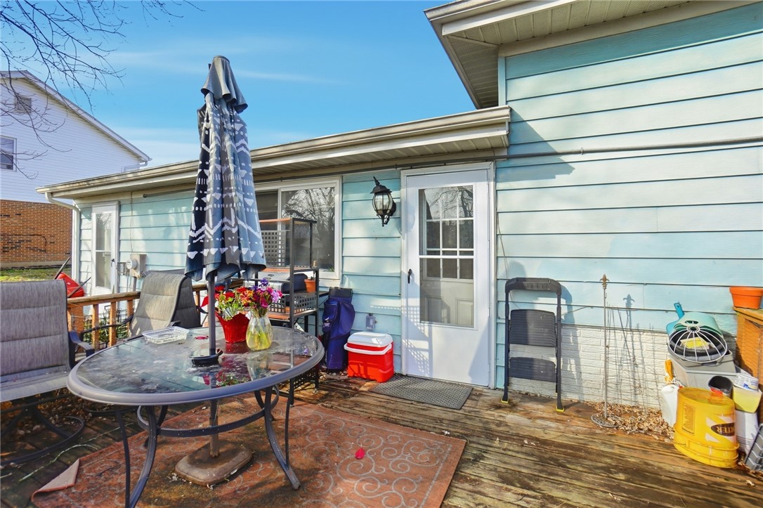 4780 Old Salem Road Englewood, OH 45322 - Photo 24 of 30 This charming outdoor deck offers a relaxed setting for gatherings and enjoying the fresh air.