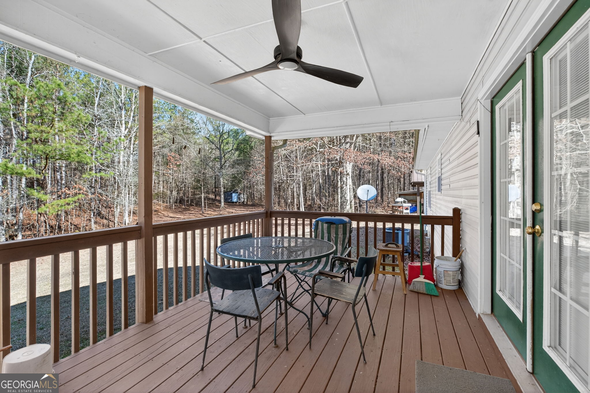 5010 Highway 27 Franklin, GA 30217 - Photo 17 of 39 a view of a balcony with furniture