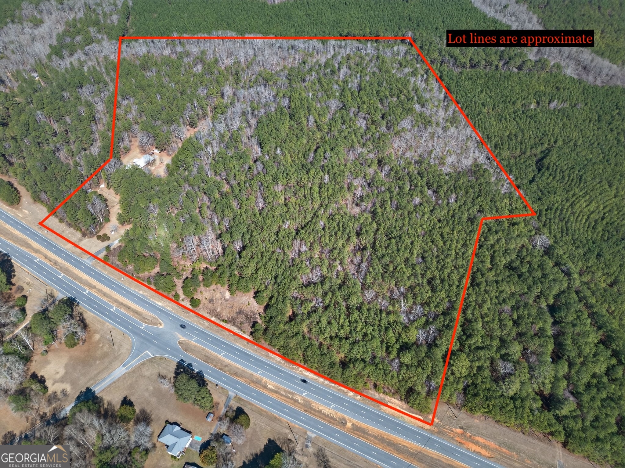 5010 Highway 27 Franklin, GA 30217 - Photo 35 of 39 a view of a garden from a balcony