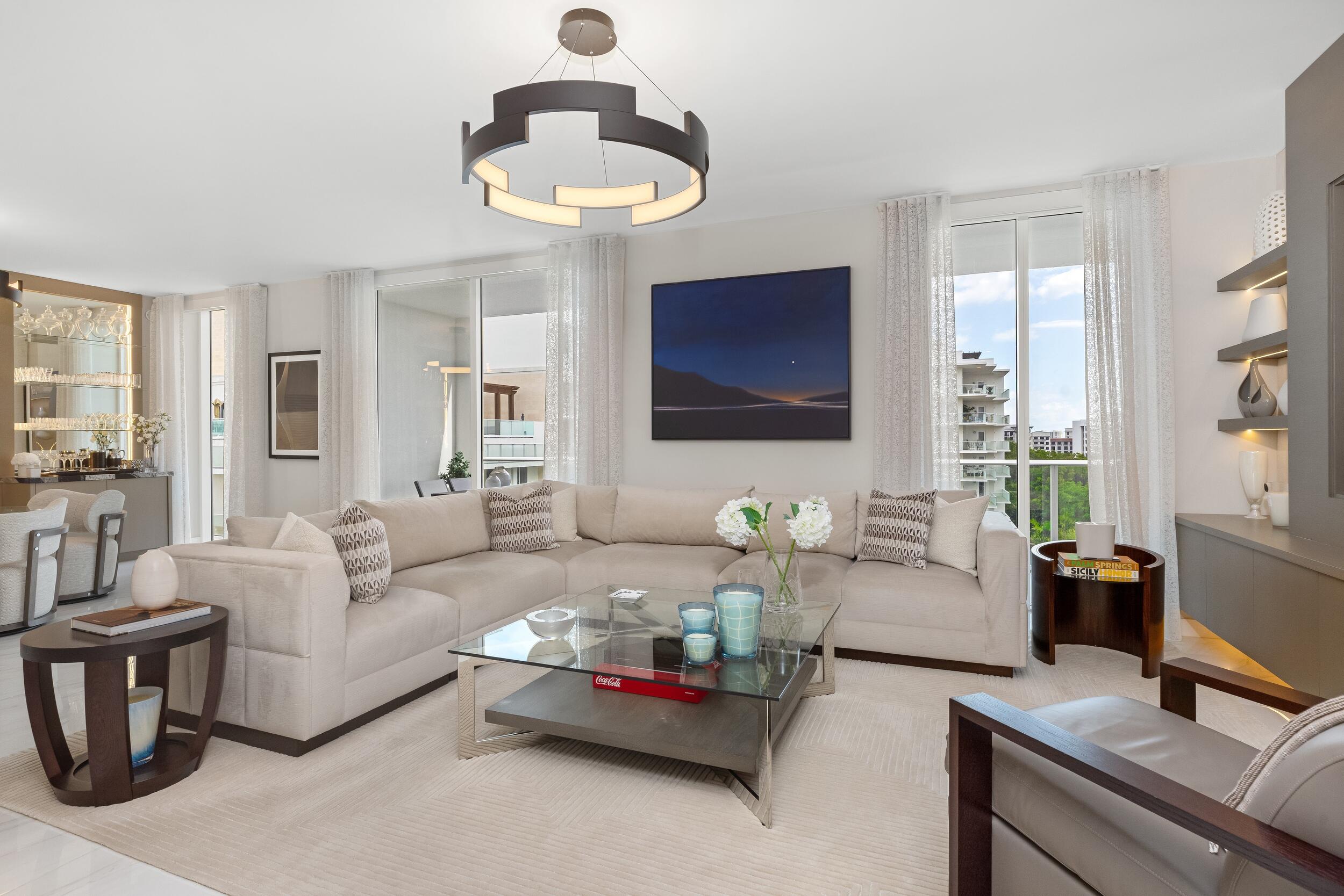 210 Southeast Mizner Boulevard, Unit 703 Boca Raton, FL 33432 - Photo 12 of 51 Living Room