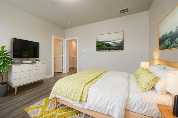 wooden floor in an empty room