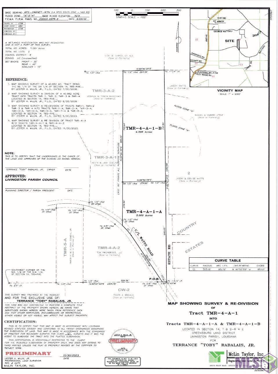 Tmr-4-a-1-a Estate Road Livingston, LA 70754 - Photo 1 of 4 Gallery Image 1
