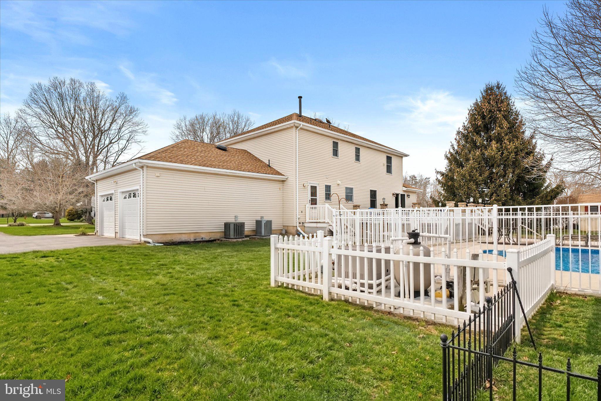 130 Hopkins Road New Egypt, NJ 08533 - Photo 32 of 35 rear view of house