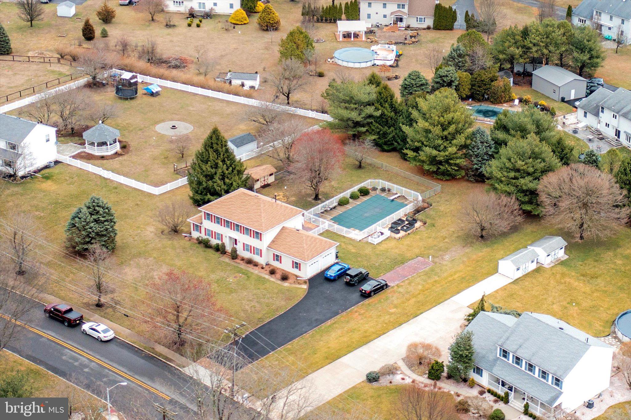 130 Hopkins Road New Egypt, NJ 08533 - Photo 34 of 35 aerial view