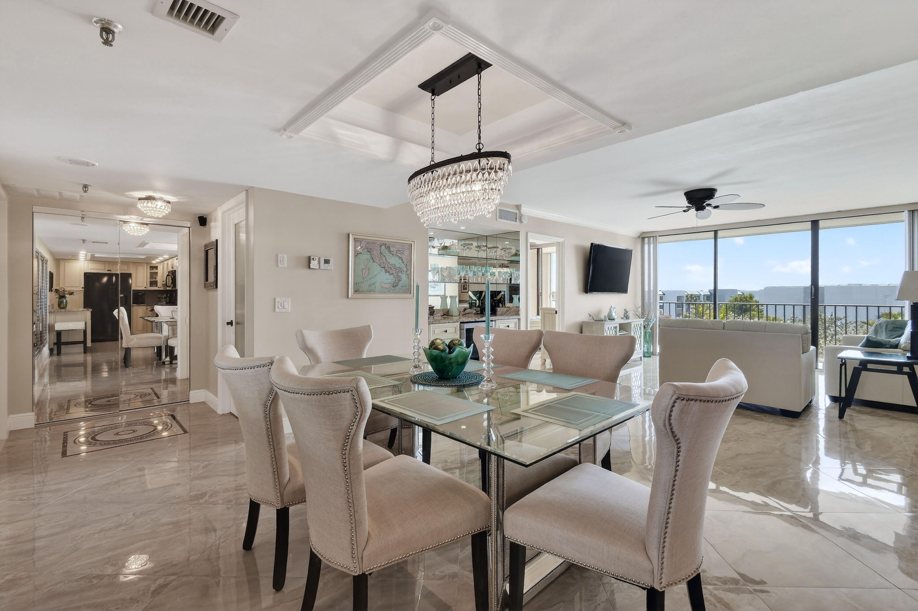 1300 Florida A1A, Unit 320 Jupiter, FL 33477 - Photo 13 of 92 a view of a dining room with furniture window and outside view