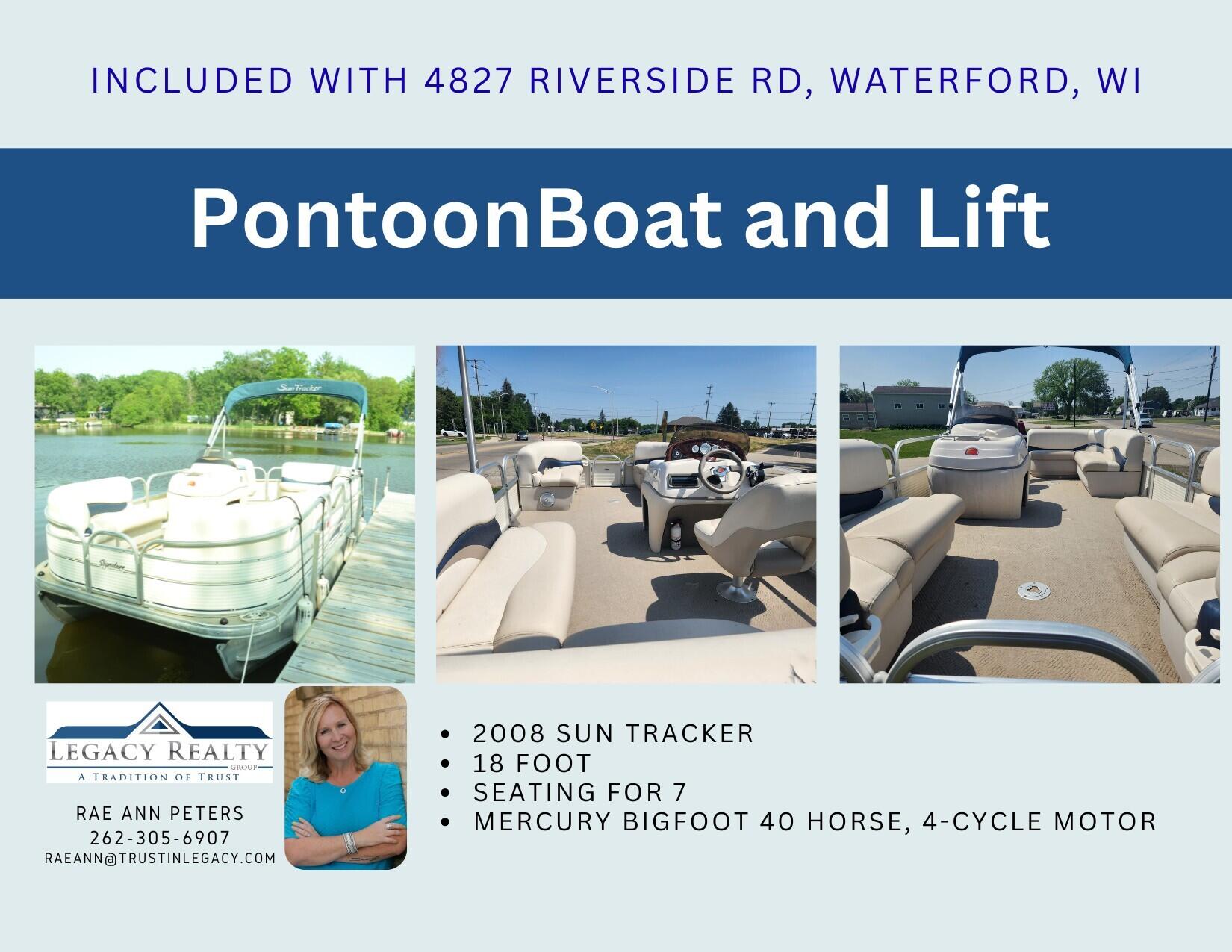 4827 Riverside Road Waterford, WI 53185 - Photo 17 of 28 BOAT DETAILS