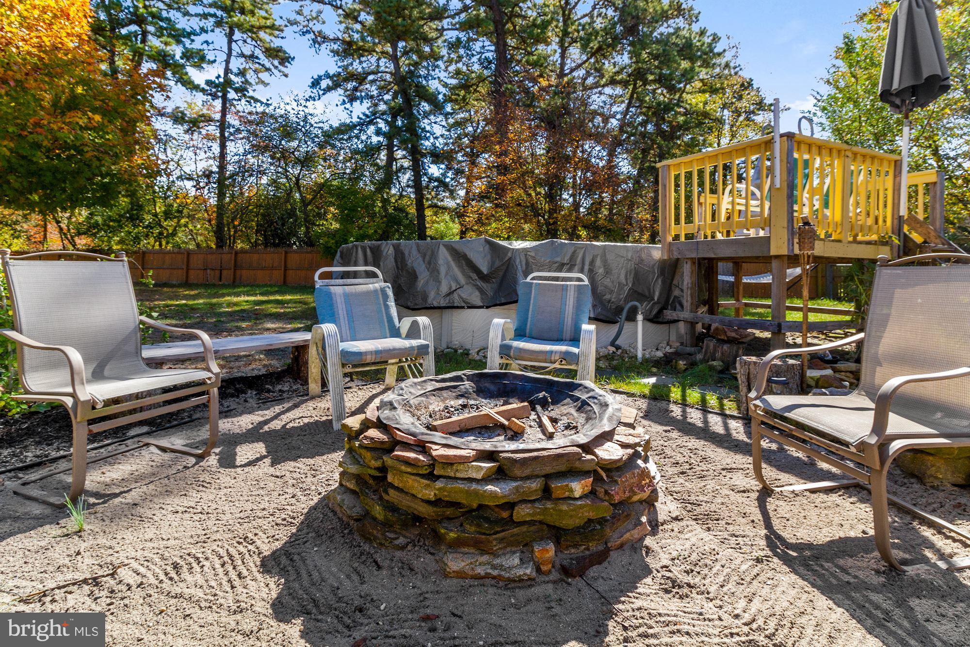 211 Allen Road Browns Mills, NJ 08015 - Photo 32 of 35 Fire pit
