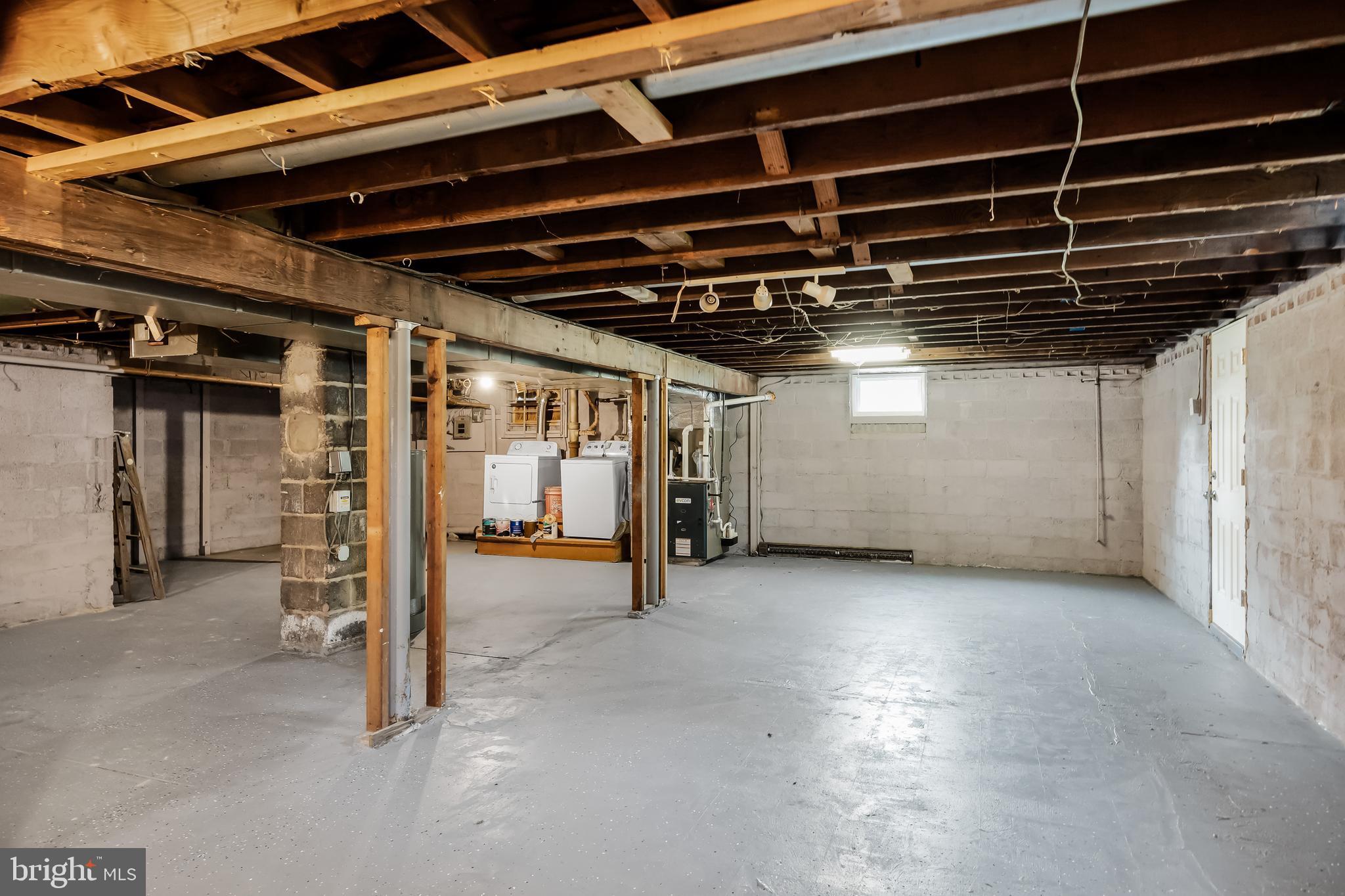 303 Warwick Road Deptford, NJ 08096 - Photo 36 of 46 Large basement with walkout