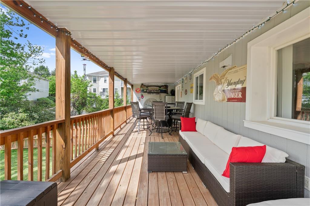 117 Gill Hall Road Clairton, PA 15025 - Photo 32 of 43 Rear deck 1st level.
