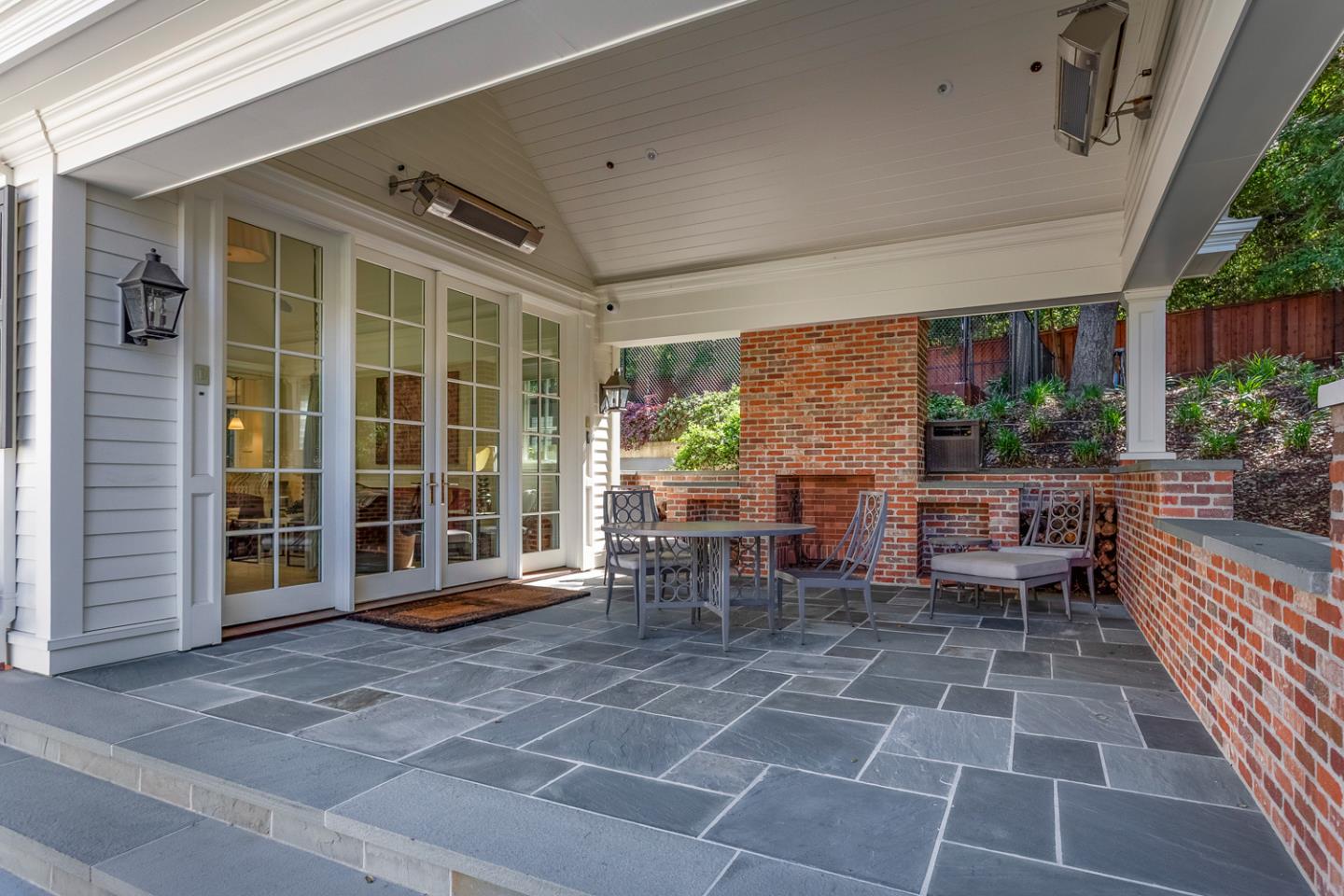 351 Walsh Road Atherton, CA 94027 - Photo 47 of 65 a view of a chairs and table in a patio