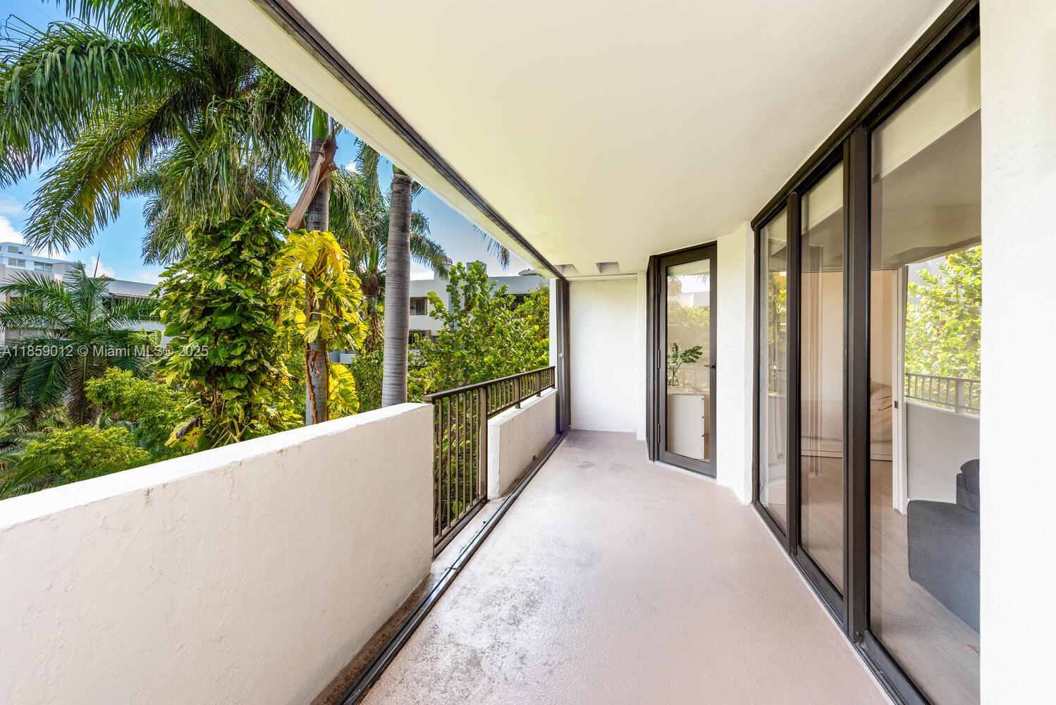 181 Crandon Boulevard, Unit 306 Key Biscayne, FL 33149 - Photo 9 of 25 a view of balcony