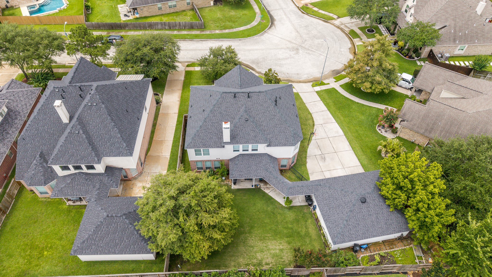907 Colorado Springs Court Spring, TX 77373 - Photo 33 of 34 The roof was replaced in 2025 and there is a 10-zone sprinkler system.