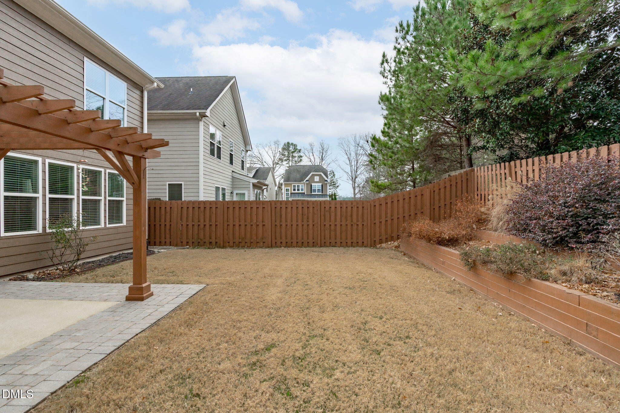 2844 Bogle Branch Court Raleigh, NC 27606 - Photo 45 of 54 a view of backyard with green space