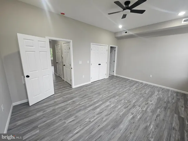 wooden floor in an empty room