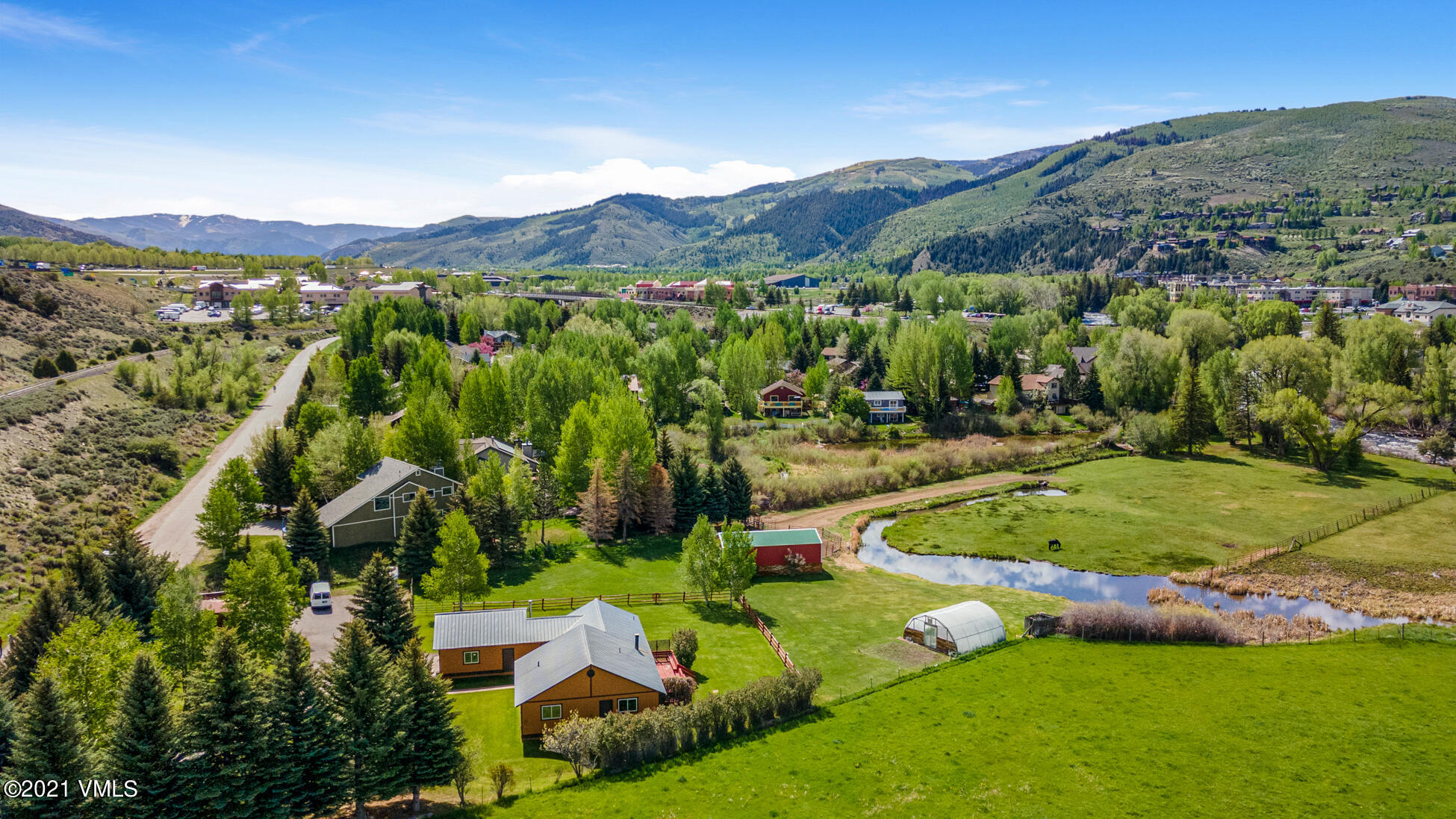 385 Edwards Access Road Edwards, CO 81632 - Photo 11 of 37 an aerial view of a house with a yard