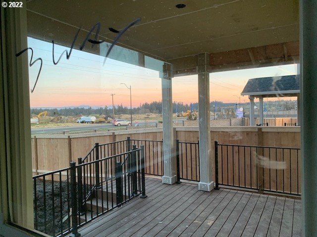 4172 South Kennedy Drive Ridgefield, WA 98642 - Photo 26 of 28 a view of a balcony with wooden floor