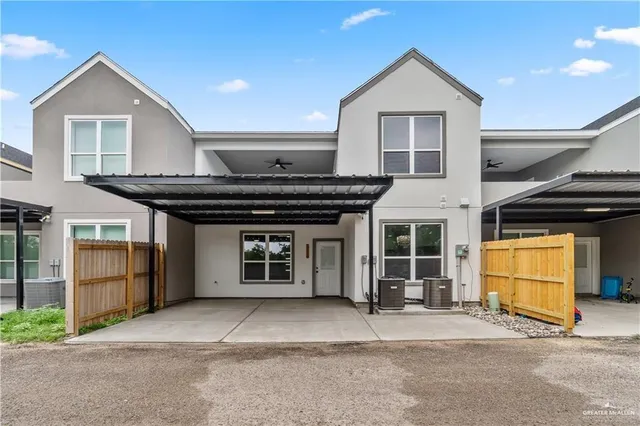 a house view with a outdoor space
