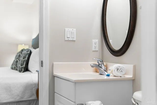 a balcony with an outdoor space