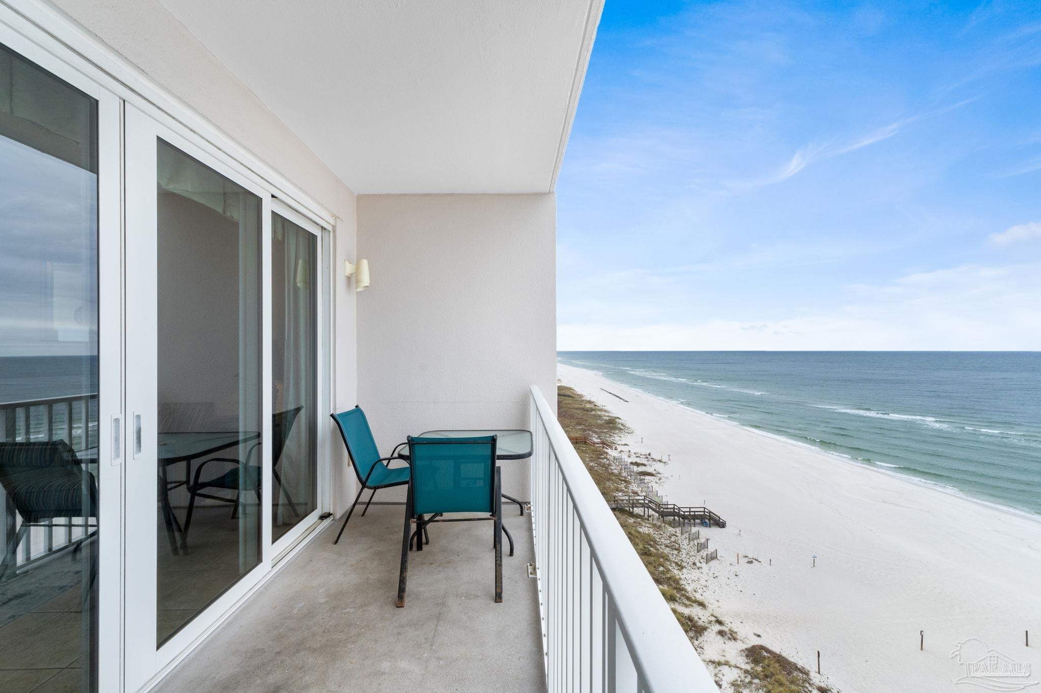 14511 Perdido Key Drive, Unit 904 Perdido Key, FL 32507 - Photo 30 of 64 a balcony with an outdoor space
