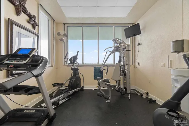 a view of a city with ocean