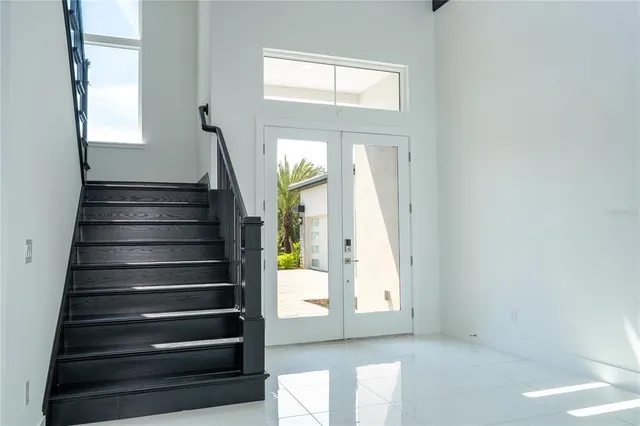 a view of an entryway