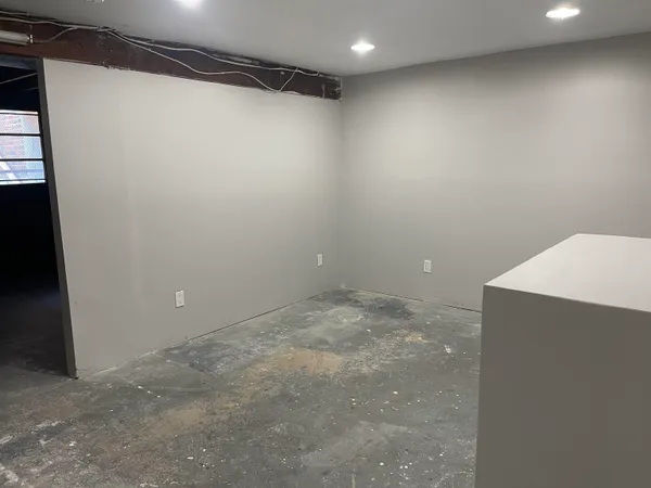 a view of empty room