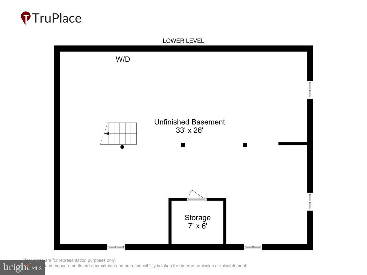 16617 Wesley Chapel Road Monkton, MD 21111 - Photo 60 of 60 Basement floor plan