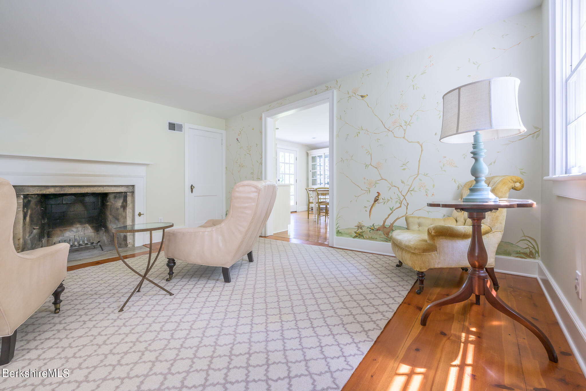 4 Austerlitz Road West Stockbridge, MA 01266 - Photo 11 of 42 a living room with furniture and a fireplace