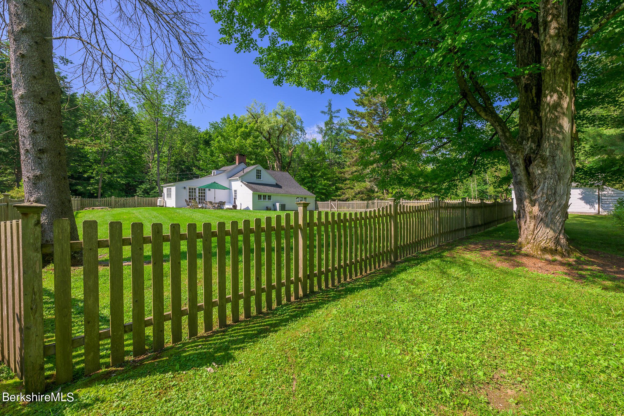 4 Austerlitz Road West Stockbridge, MA 01266 - Photo 36 of 42 a view of a backyard with a garden