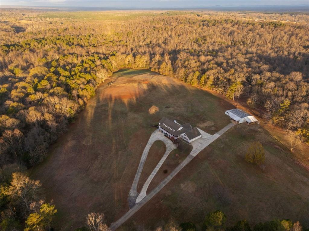 2440 Deadwyler Road Maysville, GA 30558 - Photo 51 of 79 an aerial view of a house with a yard