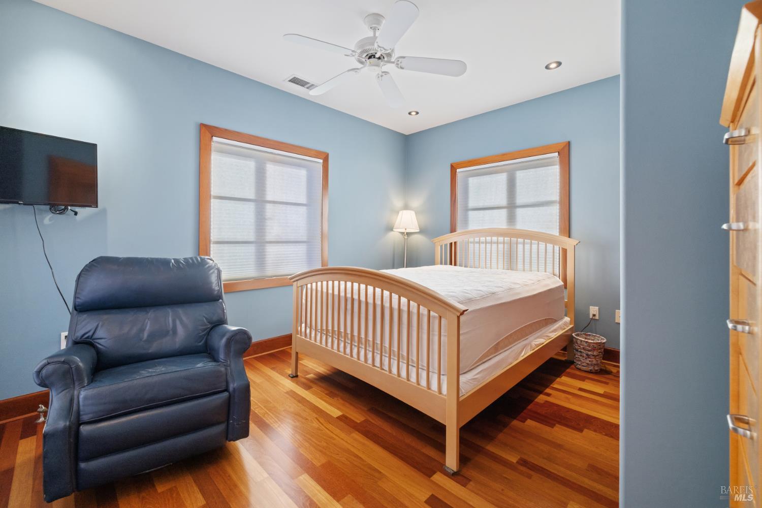 1545 North Castle Road Sonoma, CA 95476 - Photo 18 of 19 a bedroom with a bed couch and window