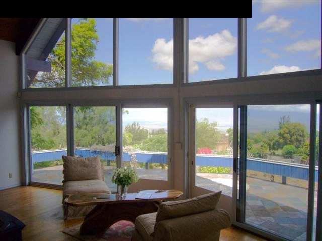 347 Holopuni Road Kula, HI 96790 - Photo 5 of 22 a living room with large windows