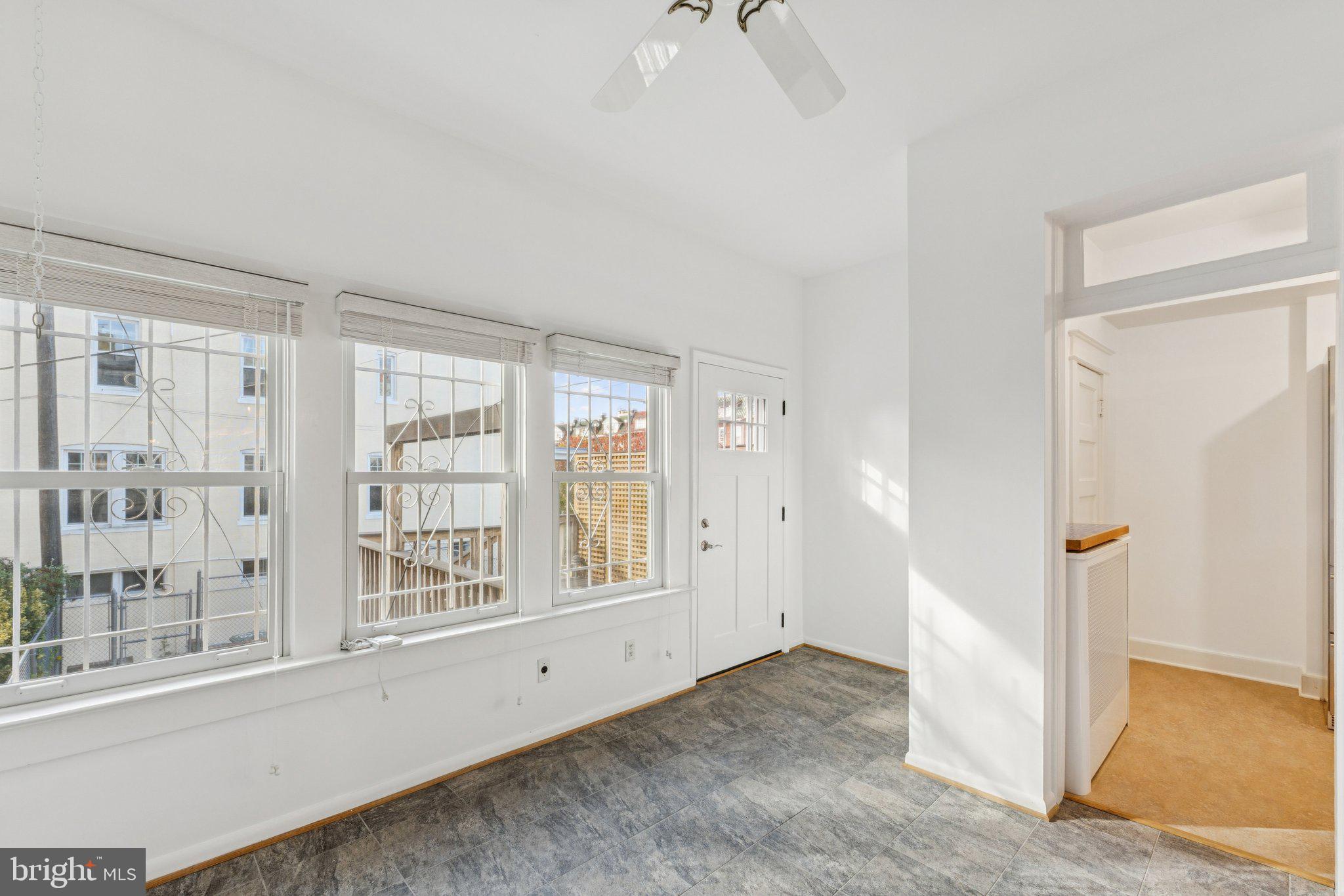 1428 Decatur Street Northwest Washington, DC 20011 - Photo 11 of 44 Rear Den/Sunroom