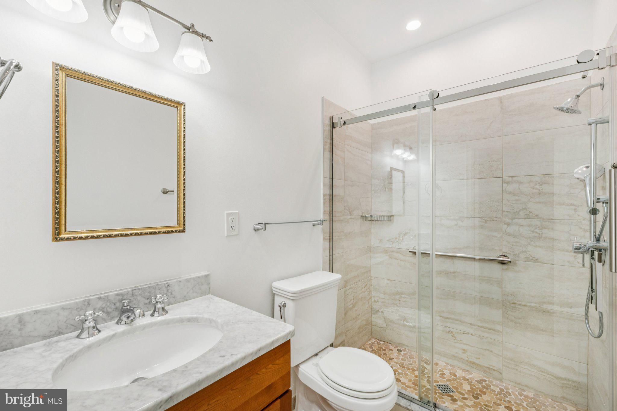 1428 Decatur Street Northwest Washington, DC 20011 - Photo 28 of 44 Renovated Hall Full Bath