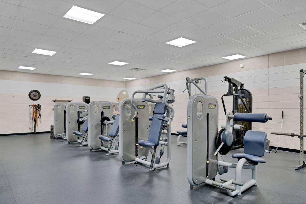 589 Spalding Circle Ellijay, GA 30540 - Photo 57 of 68 a view of a room with gym equipment