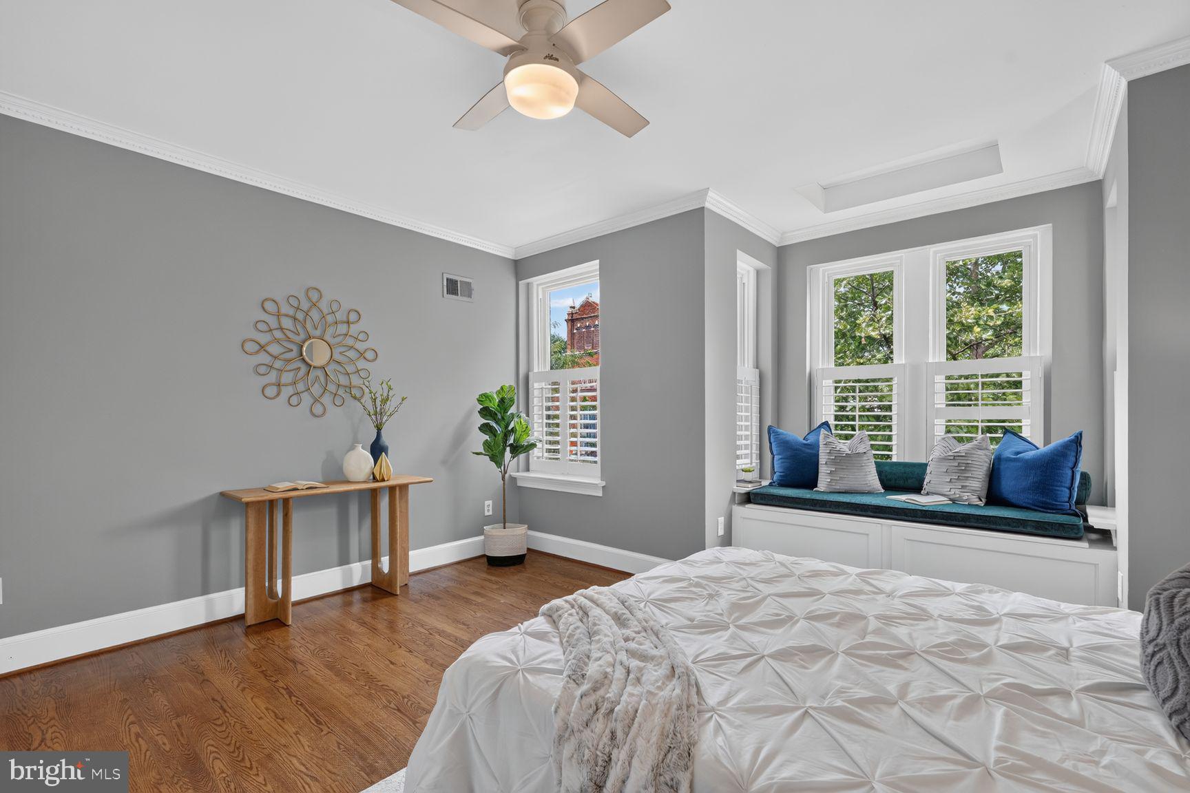 641 11th Street Northeast Washington, DC 20002 - Photo 16 of 22 Serene bedroom with natural light.