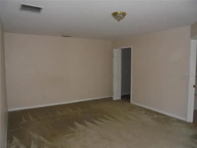 an empty room with a empty space