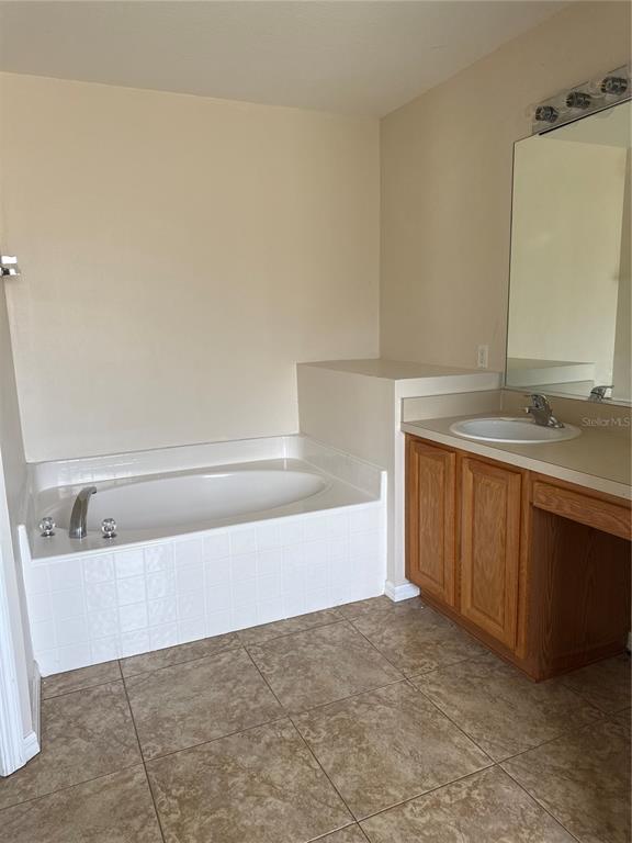 4725 Southwest 100th Street Ocala, FL 34476 - Photo 19 of 24 a bathroom with a bathtub and a sink
