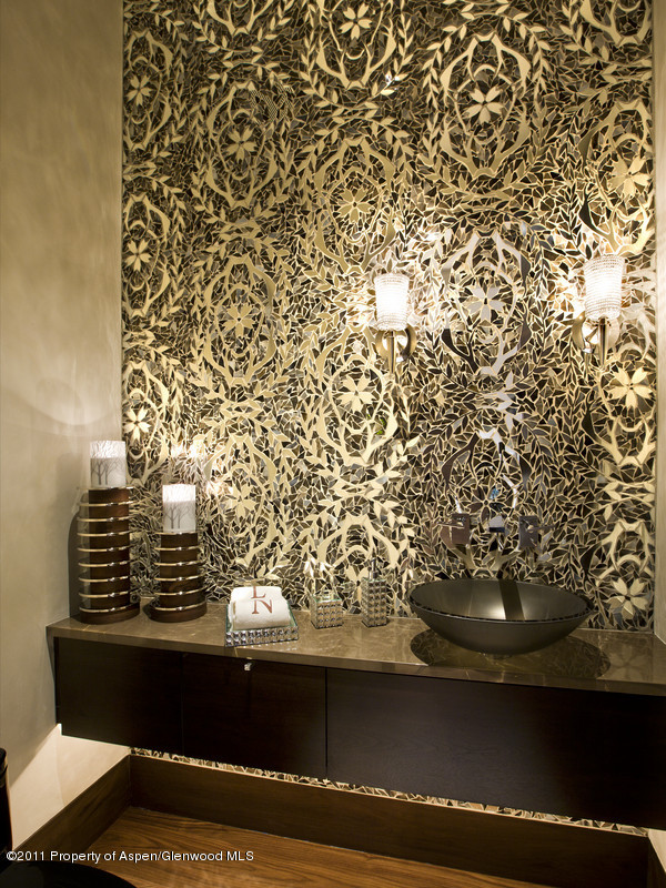 675 Aspen Alps Road South Aspen, CO 81611 - Photo 33 of 37 a view of a wooden floor and bench