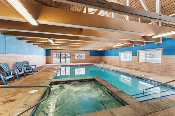 a view of a swimming pool